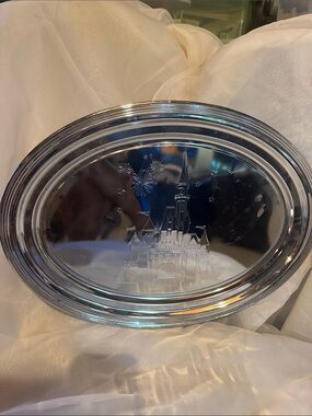 Disney World Castle Silver Serving Tray – Large Decorative Tray – New with Tag